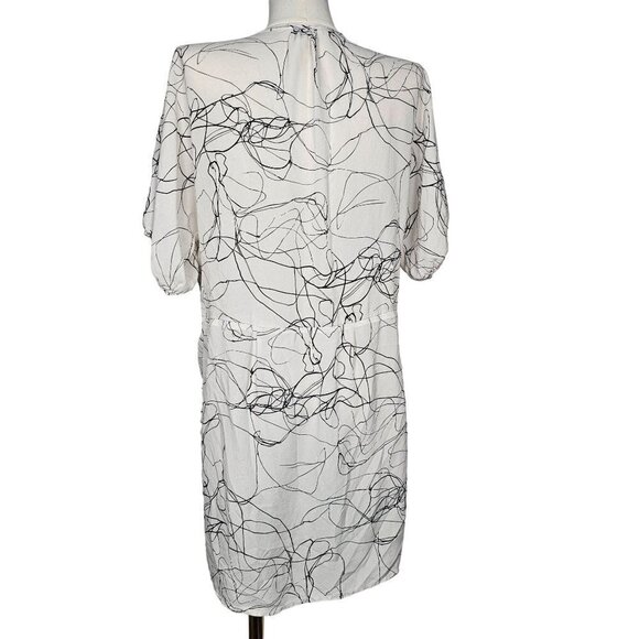 Ulla Johnson Barney's Co-Op Silk Casual Summer Dress White Women‎ Size 4 - Picture 3 of 12